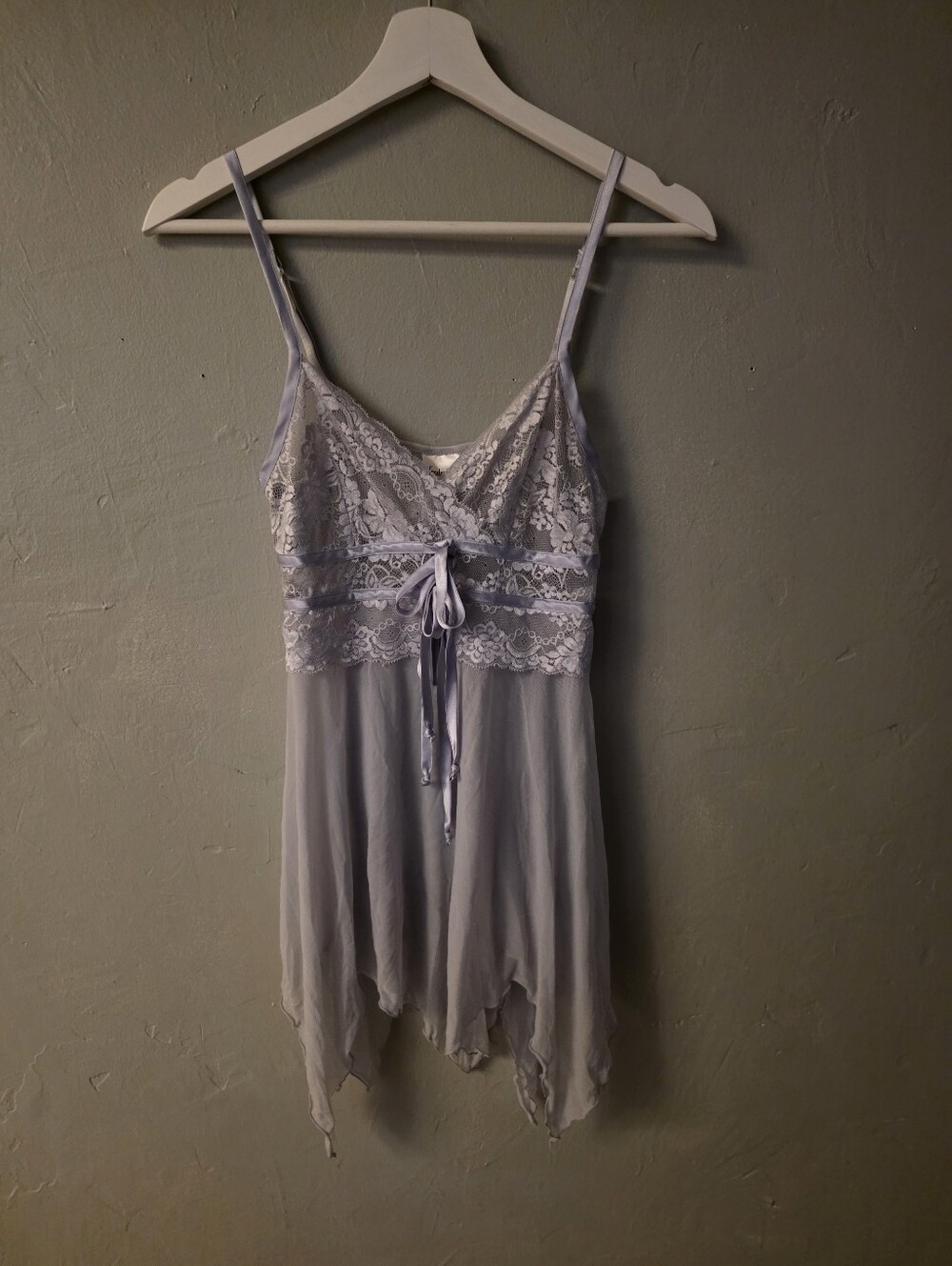 Vintage Fredricks Of Hollywood 1990s Lavender Purple Babydoll Slipdress Negligee - Picture 8 of 10